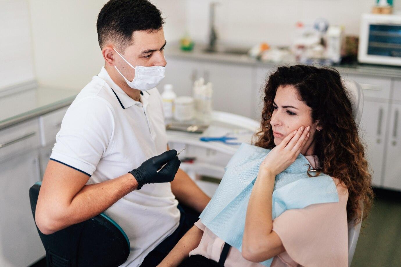 Pain while getting a dental implant